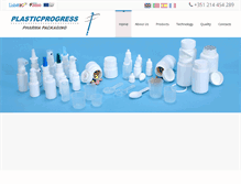 Tablet Screenshot of plasticprogress.com